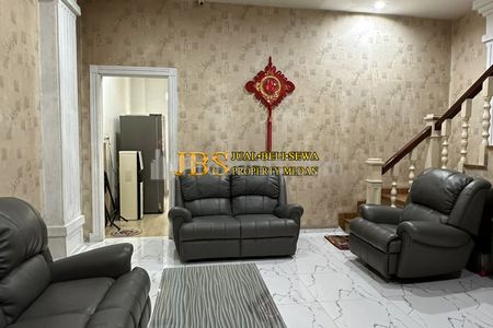 Jual Rumah Fully Furnished di Komplek Tata Residence Medan Jalan Brig Jend Zein Hamid