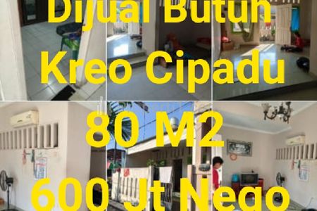 Dijual Rumah Murah Kreo, Cipadu, Tangerang