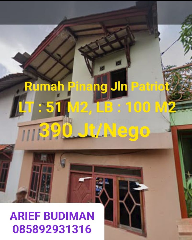 Dijual Rumah Pinang KH Mas Mansyur, Tangerang
