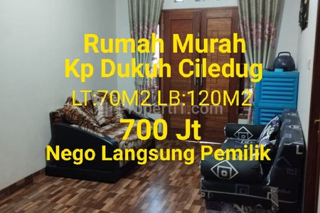 Jual Butuh Rumah Bagus di Kp Dukuh Sudimara, Ciledug, Tangerang