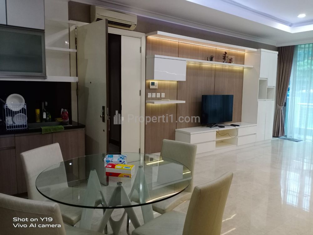 For Rent Residence 8 Apartment Type 3+1 Bedrooms Full Furnished and Good Condition - Strategic and Prime Location in South Jakarta