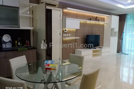 For Rent Residence 8 Apartment Type 3+1 Bedrooms Full Furnished and Good Condition - Strategic and Prime Location in South Jakarta