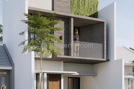 Jual Rumah Baru 2 Lantai + Rooftop di Landungsari Malang