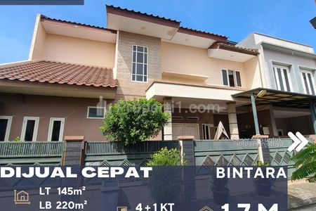 Jual Rumah 2 Lantai Dalam Cluster Lokasi Strategis di Bintara Bekasi