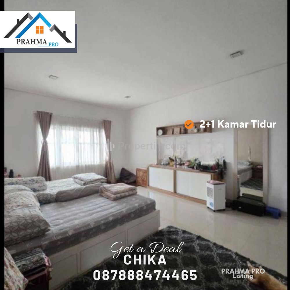 Dijual Rumah 1 Lantai Dalam Komplek Fully Furnish di Pondok Bambu Jakarta Timur
