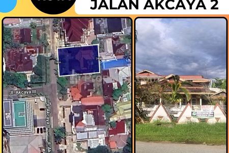 Dijual Tanah & Rumah Strategis Akcaya Pontianak