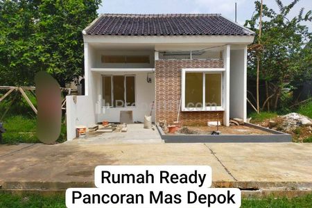 Dijual Rumah Ready 3 Kamar di Pancoran Mas, Kota Depok