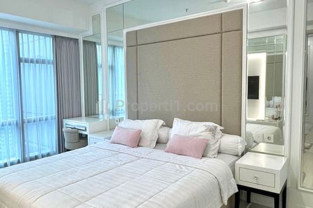 Sewa Apartemen La Riz Mansion Pakuwon Mall 2 Kamar Tidur Furnished Modern Akses Mall, PTC, Supermall