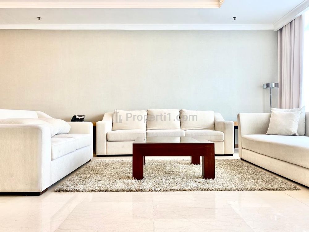 For Rent  Kempinski Private Residence Type 3BR Full Furnished - Located at The Heart of Central Jakarta