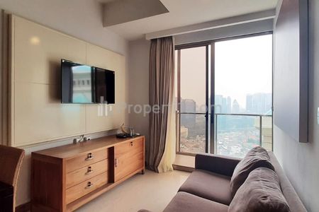 For Rent Modern Minimalist Apartment at Sudirman Hill Type 2BR Full Furnished - Strategic Location in Central Jakarta City