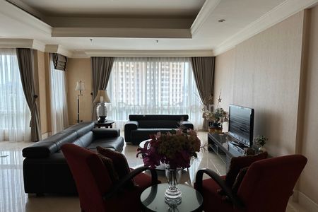 For Rent SCBD Suites Apartment Very Good Condition and Strategic Location in South Jakarta - 2+1BR Full Furnished