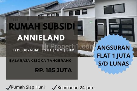 Dijual Rumah Subsidi Harga Terjangkau di Tangerang