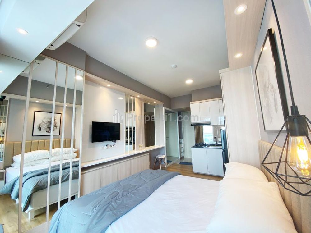 Sewa Apartemen Anderson Pakuwon Mall Tipe Studio Full Furnished Modern Mewah Siap Huni Akses Mall, PTC, Supermall