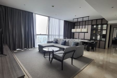 For Rent  Modern Luxury Apartment at Casa Domaine Apartment Type 2+1BR Full Furnished - Strategic Location In Central Jakarta