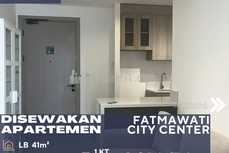 Sewa Apartemen Fatmawati City Center Unit Bagus Full Furnished di Fatmawati Jakarta Selatan