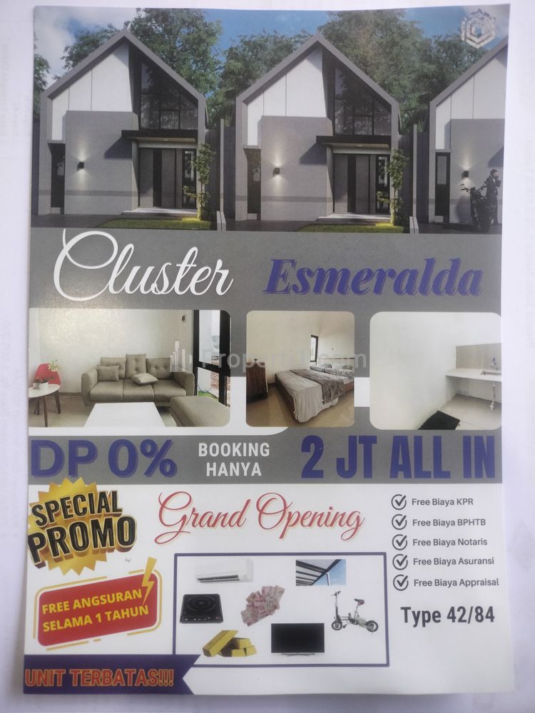 Jual Rumah Cukup 2 Juta Langsung Terima Kunci di Bekasi