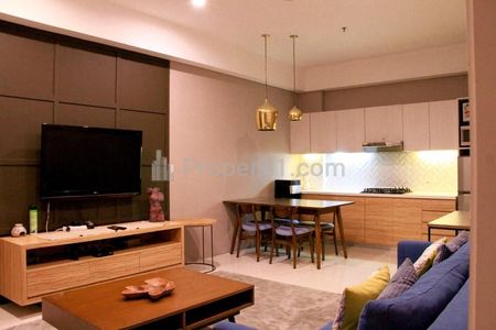 Jual Apartemen 1 Park Residences, Gandaria Jakarta Selatan - 2 BR Nice Furnished Luas 92sqm