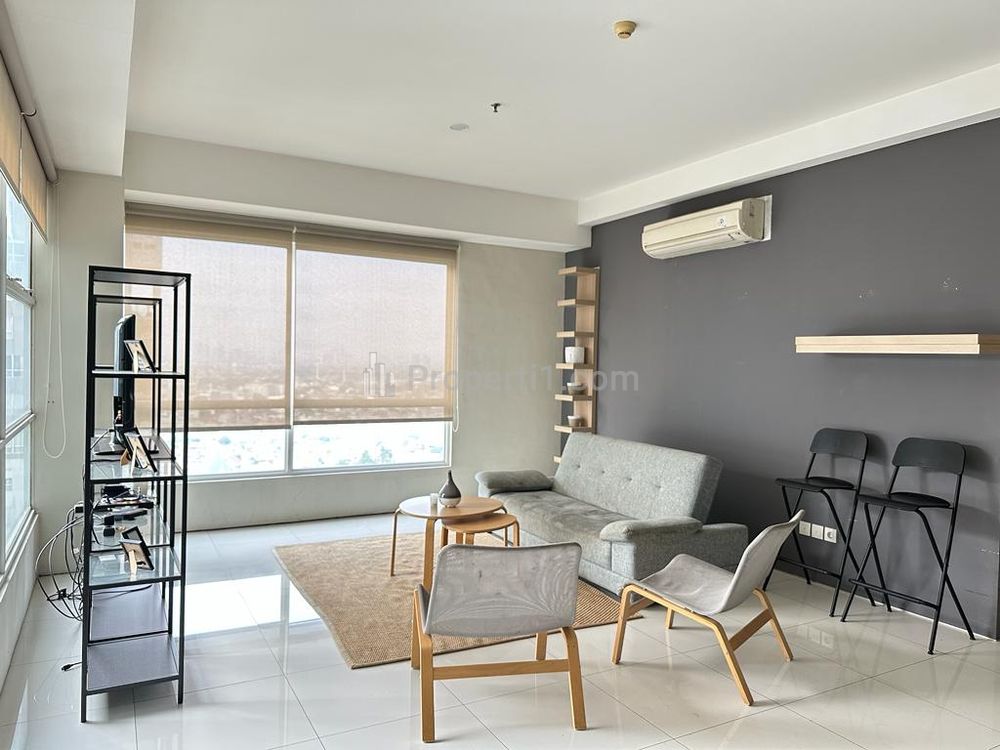 Jual Murah Apartemen 1Park Residences Gandaria Jakarta Selatan, 3 Bedroom Furnished Luas 136sqm