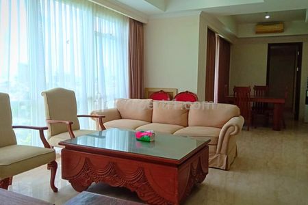 For Lease Apartemen Menteng Park 3BR Full Furnished Strategis Area