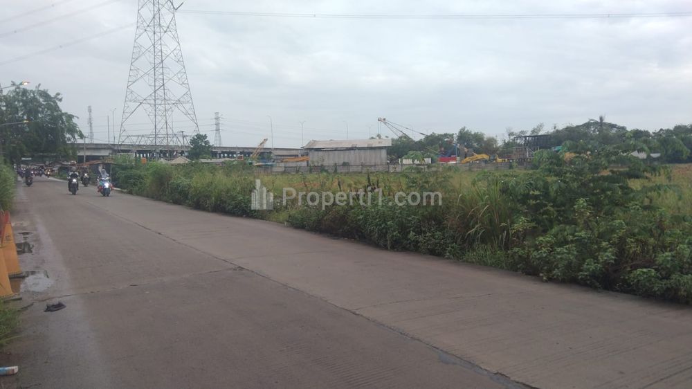 Jual Tanah Strategis untuk Bangun Rumah Cluster atau Gudang Pinggir Jalan Raya Gabus Dekat Gebang Tol, Tambun Utara, Bekasi