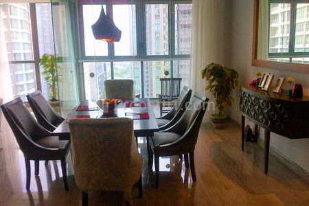 Dijual Apartemen 3 Bedroom Furnished Luas 220m2, di Kemang Village Residence Jakarta Selatan