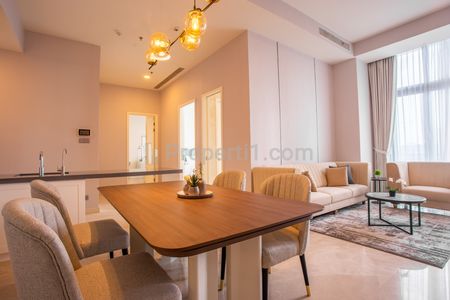 Disewakan Apartemen 2 Bedroom Siap Pakai Full Furnish di Menteng