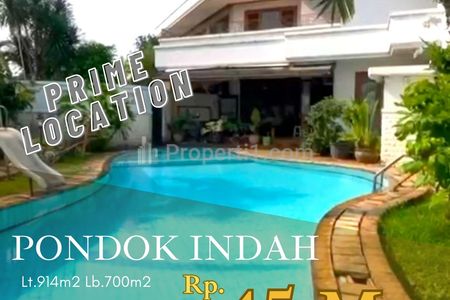 Jual Rumah Pondok Indah Jakarta Selatan Prime Location