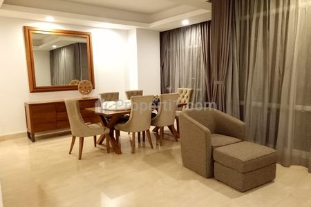 For Rent Luxury Apartment La Maison Barito Strategic Location in South Jakarta - 3+1BR Fully Furnished