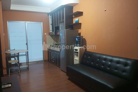 Disewakan Apartemen Mediterania Garden 2, 2BR Furnish Luas 42m2