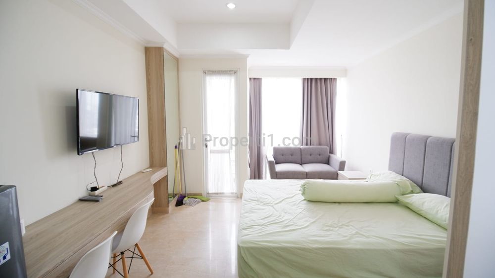 Sewa Apartemen Menteng Park Tipe Studio Fully Furnished, Dekat Taman Ismail Marzuki, RSCM, Bunda Hospital, dan Kampus UI Salemba
