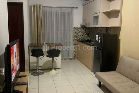 Disewakan Apartemen Mediterania Garden 2, 2BR Furnish Luas 44m2