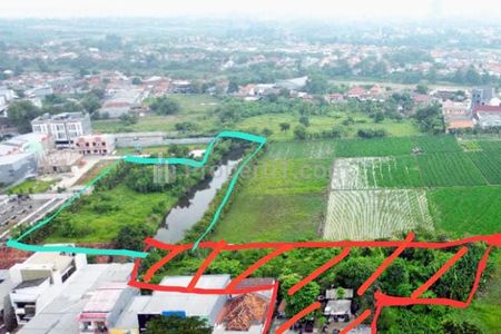 Dijual Tanah 1 ha Lokasi Raya Utama Karawang Barat Harga Nego