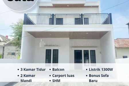 Dijual Segera Rumah Baru 2 Lantai Full Balkon di Klipang Sendang Mulyo Dekat Undip Unimus RSWN Semarang