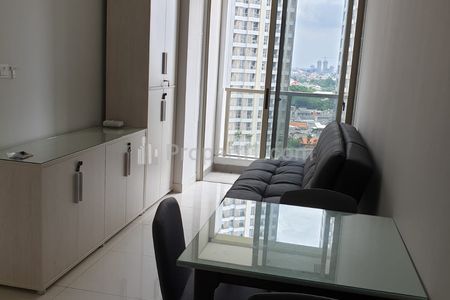 Sewa Apartemen Taman Anggrek Residences Tipe 2BR Furnished Luas 50m2