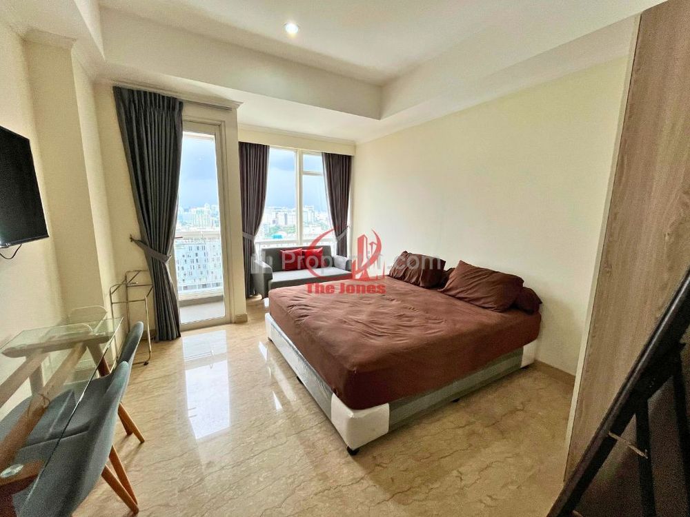 Sewa Apartemen Menteng Park Tipe Studio Fully Furnished, Dekat Taman Ismail Marzuki, RSCM, Bunda Hospital, dan Kampus UI Salemba