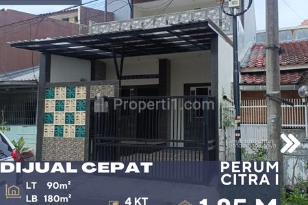 Jual Rumah 2 Lantai Siap Huni di Citra 1 Kalideres Jakarta Barat