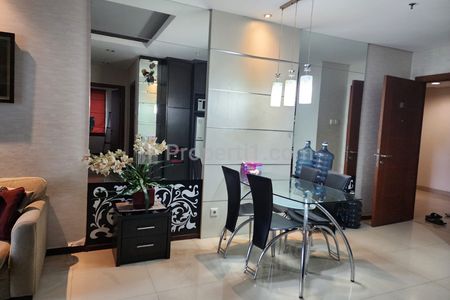 For Rent Apartemen Thamrin Residence Tower Edelweis Tipe 2 Bedroom Full Furnished, Dekat Mall Grand Indonesia, Plaza Indonesia, dan Thamrin