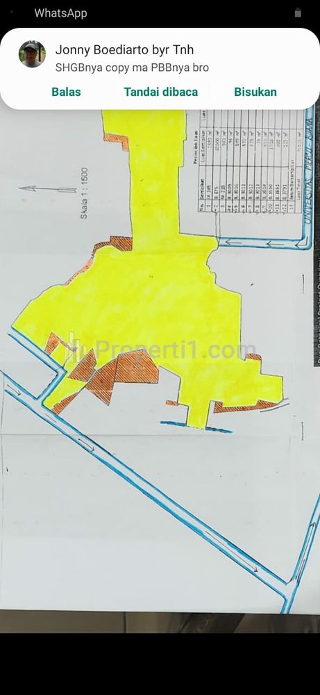 Jual Tanah 1 Hektar di Raya Bogor, Sebelah Perumahan Pandan Valley, Parakan Jaya, Kemang, Bogor, Jawa Barat