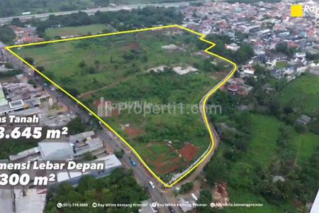 Dijual Lahan Siap Bangun di Sawangan Depok