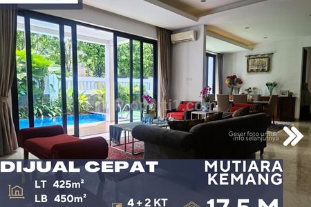 Jual Rumah Cantik dan Nyaman Dalam Komplek Unit Terbatas di Cilandak Timur Jakarta Selatan