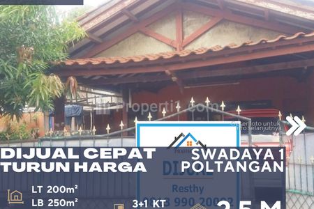 Dijual Rumah 2 Lantai Siap Huni Jalan Lebar di Daerah Pasar Minggu Jakarta Selatan