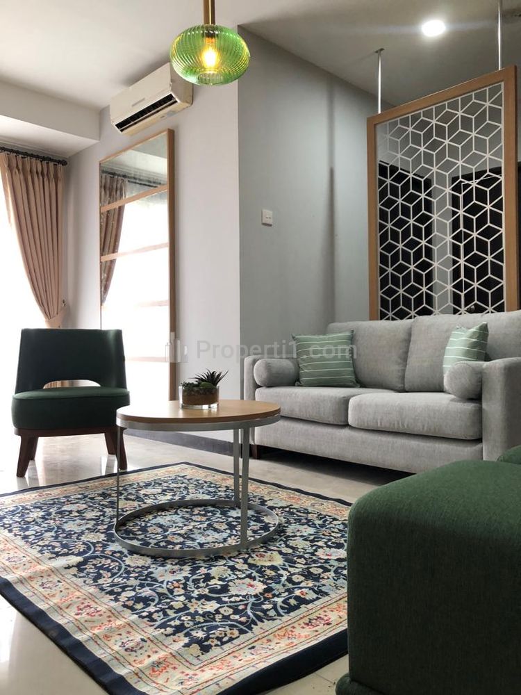 Sewa Apartemen Cosmo Mansion (Jakarta Residence) Thamrin City Jakarta Pusat - 3 BR Fully Furnished