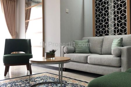 Sewa Apartemen Cosmo Mansion (Jakarta Residence) Thamrin City Jakarta Pusat - 3 BR Fully Furnished