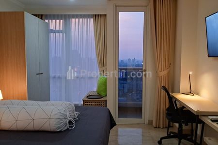 For Rent Apartemen Menteng Park Cikini Tower Diamond Tipe Studio Fully Furnished & Good Unit