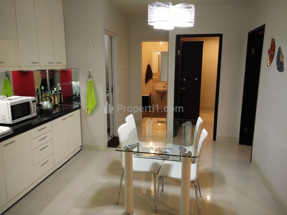 Sewa Apartemen Cosmo Mansion (Jakarta Residence) Thamrin City Jakarta Pusat - 2 BR Fully Furnished