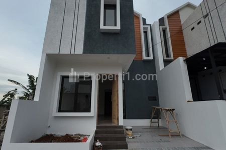 Dijual Rumah Baru 2 Lantai Lokasi Strategis dekat Tol Jatiasih Kota Bekasi