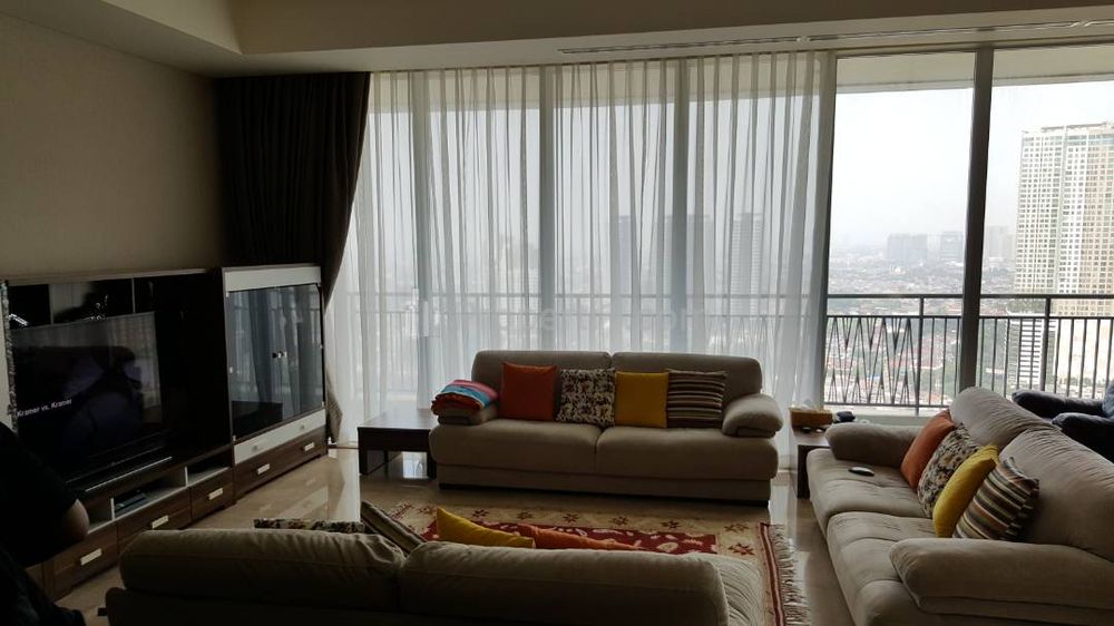 For Rent Apartment Pakubuwono Signature Near Senayan SCBD South Jakarta - 4BR Furnished