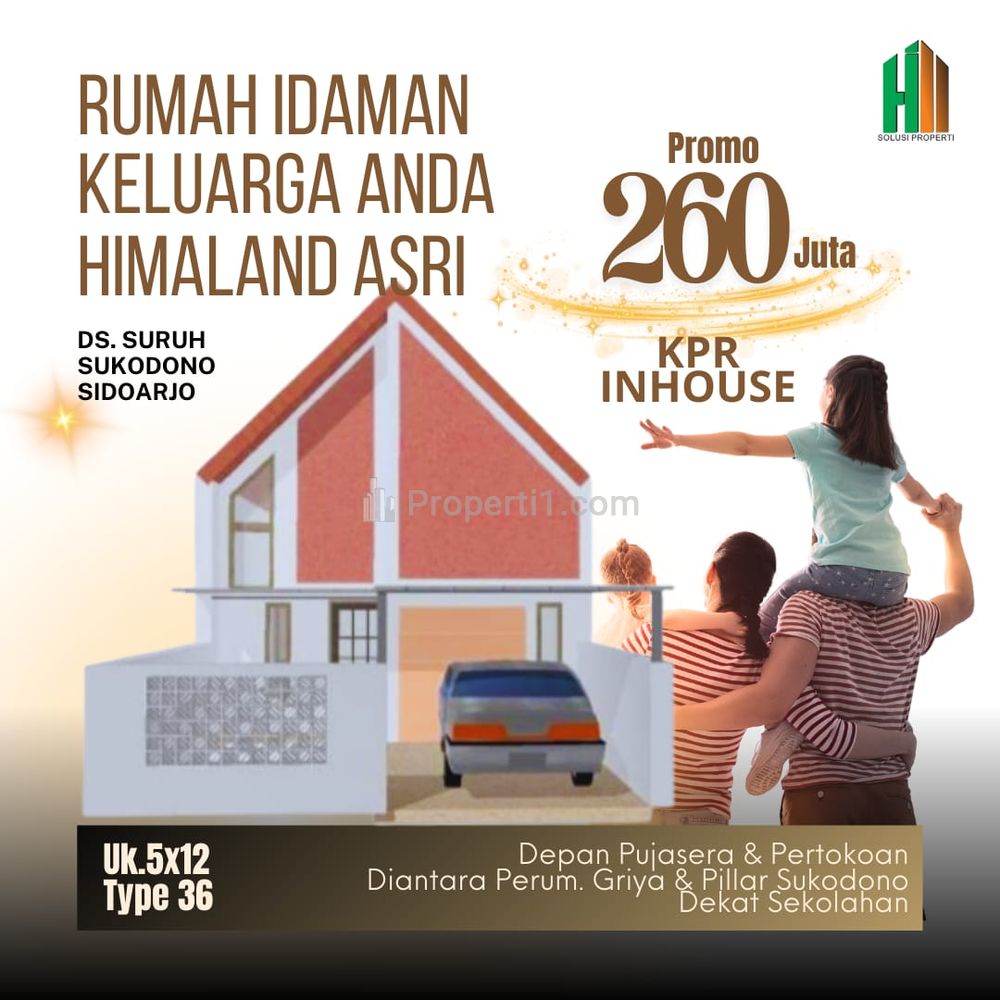 Jual Perumahan Himaland Asri Sukodono Sidoarjo