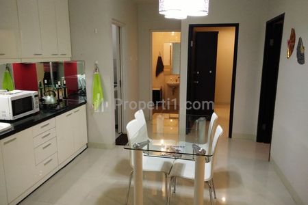 Sewa Apartemen Cosmo Mansion (Jakarta Residence) Thamrin City Jakarta Pusat - 2 BR Fully Furnished