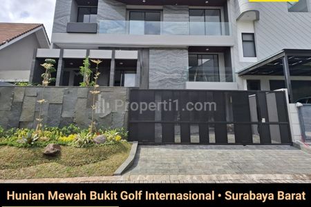 Dijual Rumah Baru Citraland Bukit Golf Internasional - Premium Mewah Dekat Universitas Ciputra, Hokky Buah, Ciputra Hospital, Surabaya